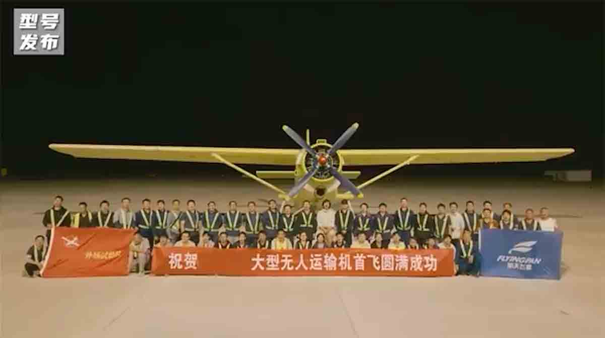 Video: China develops large drone based on Antonov An-2. Images: Flyingpan