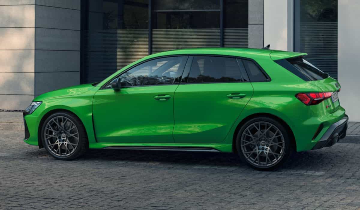 Audi RS3 2025 bliver den sidste med en femcylindret motor og lover at lugte bedre