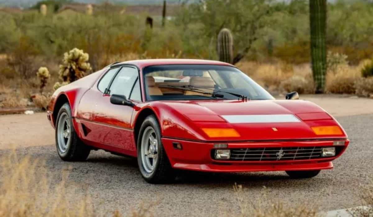 Ferrari rara di David Letterman in asta con offerta attuale di 201.000 USD