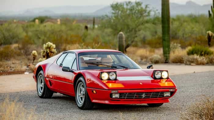 Ferrari rara di David Letterman in asta con offerta attuale di 201.000 USD (Bring a Trailer - Sito)