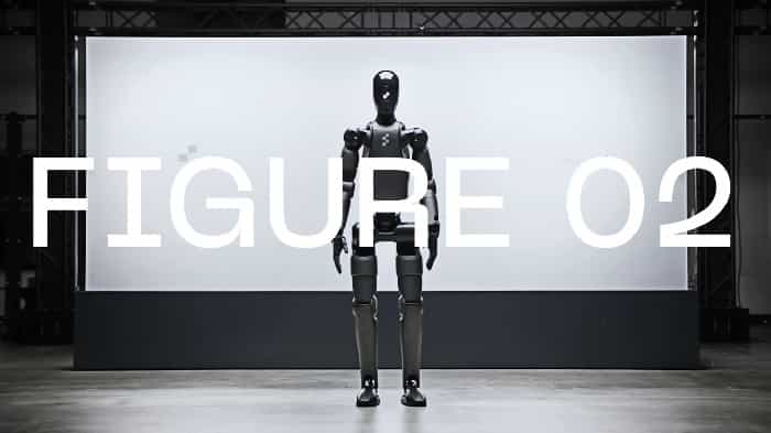 BMW tester humanoide robot "Figure 02" i amerikansk fabrik for fremtidige produktionsinnovationer (YouTube / @BMWGroup)