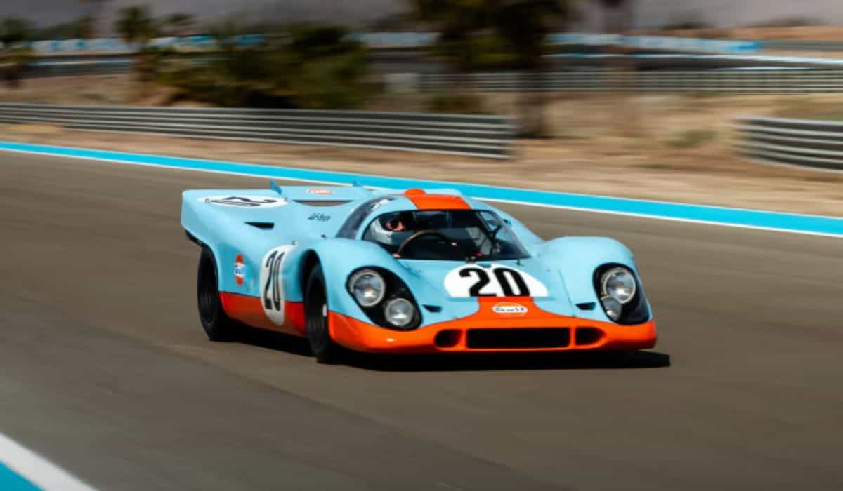 Porsche 917K from the movie 'Le Mans' driven by Steve McQueen goes to auction after meticulous restoration