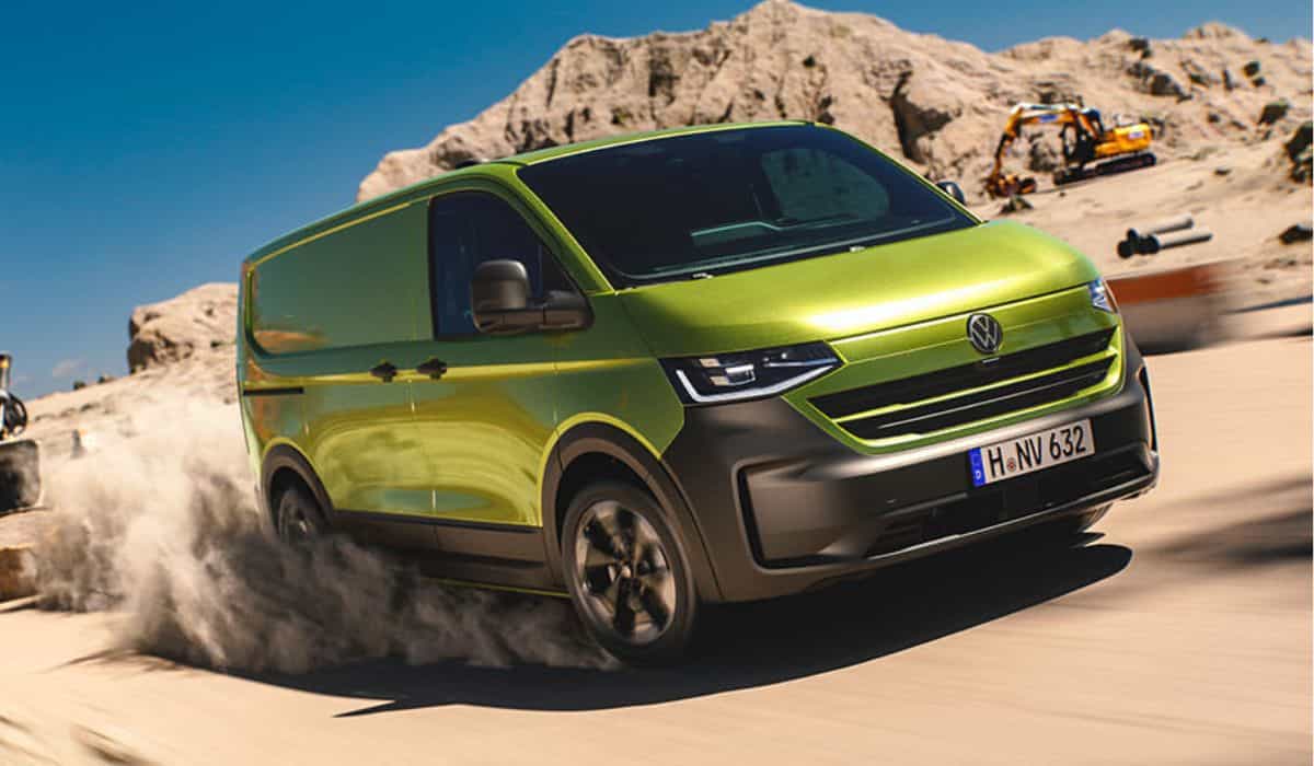 A Volkswagen Transporter 2025 bemutatása. Fotó: Instagram @volkswagen_journey