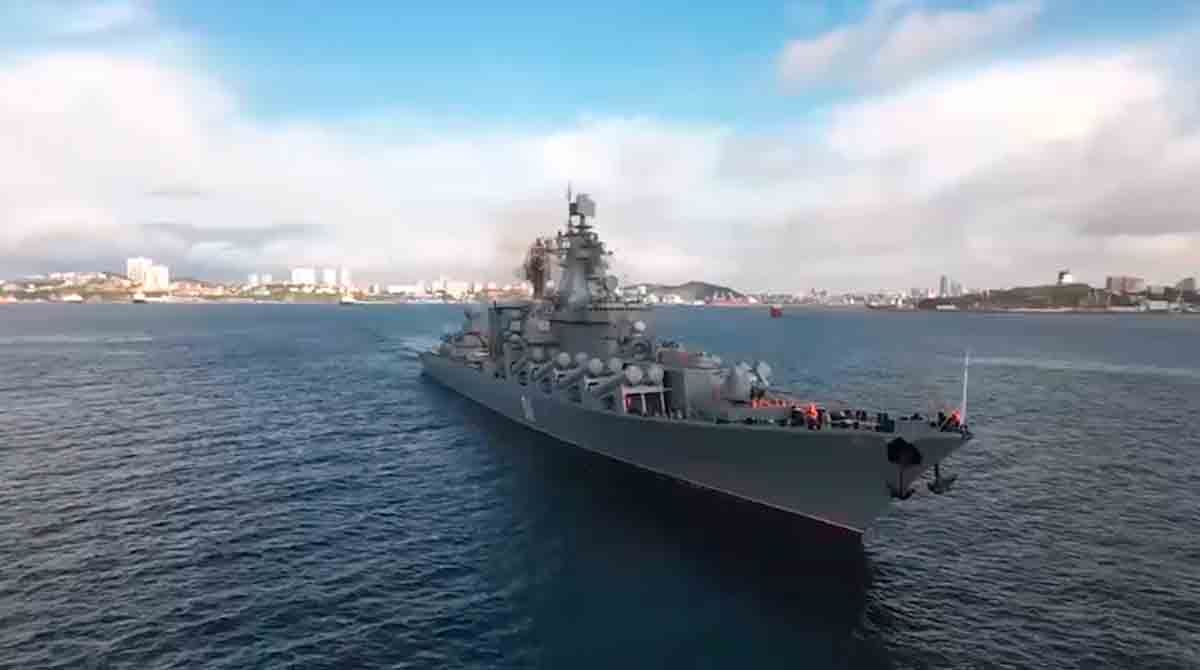 La Russie lance le plus grand exercice naval depuis l'époque soviétique avec plus de 400 navires de guerre. Photo : @mod_russia