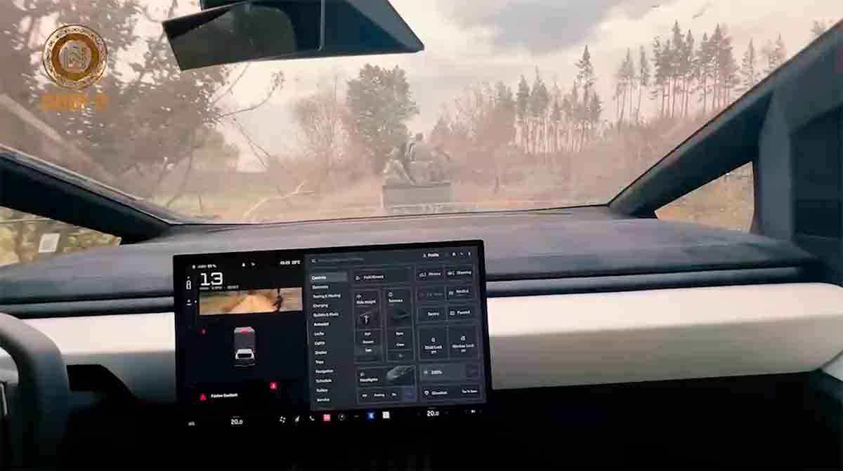 Tesla Cybertruck. Kuva: Telegram @Kadyrov_95