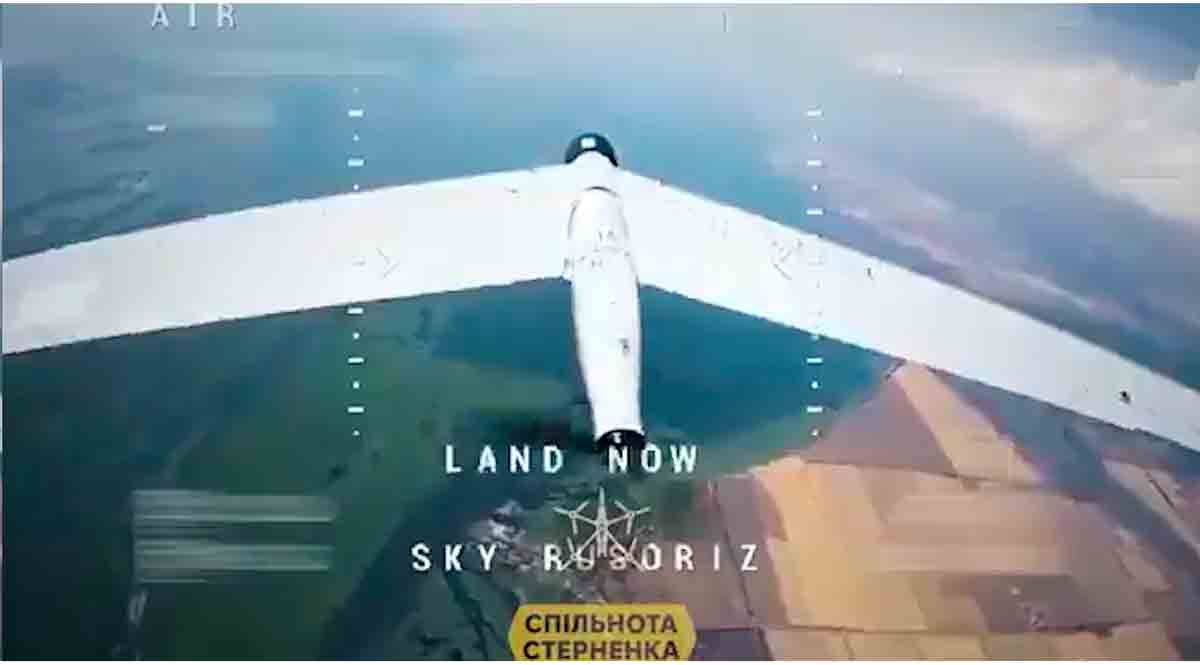 Ukrainian drones shoot down over 100 Russian spy aircraft. Photo and video: X @IgorM1962