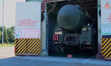 Rússia revela vídeo de manobra de mísseis nucleares. Foto: Telegram @mod_russia