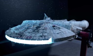 Você sabia? Millennium Falcon original de "Star Wars" foi montado com peças de carros de corrida e tanques