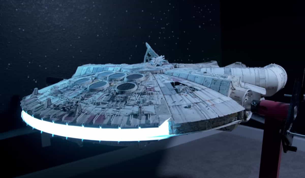 Did you know? The original Millennium Falcon from "Star Wars" was built with pieces from race cars and tanks