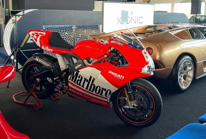 Ducati Desmosedici GP3 (Instagram / @iconicauctioneers)