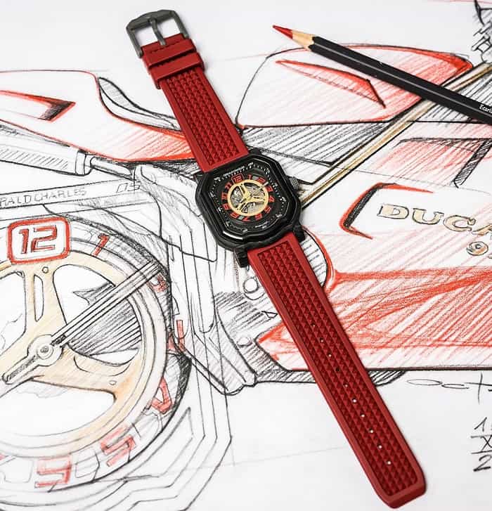 Ducati launches luxurious and exclusive watch to celebrate the 30th anniversary of the 916 (Instagram / @geraldcharles_official)