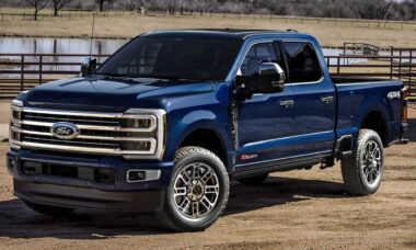 Ford Super Duty 2025 ganha luxo e potência com o novo pacote Platinum Plus