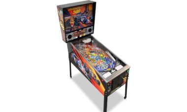 Máquina de pinball vintage da Indy 500 vai a leilão com preço estimado de até US$ 10 mil