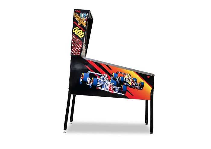 Máquina de pinball vintage da Indy 500 vai a leilão com preço estimado de até US$ 10 mil (Bonhams)