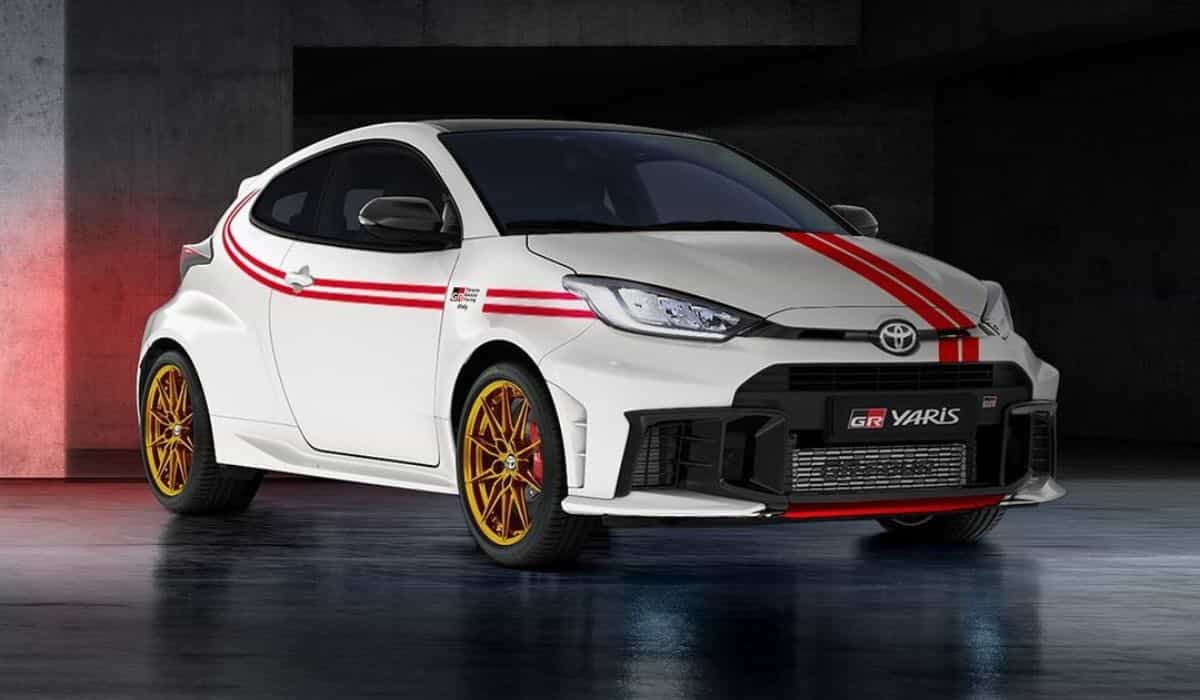 Toyota GR Yaris lanserer begrenset utgave i Italia for å feire 51-årsjubileet for sin første rallyseier