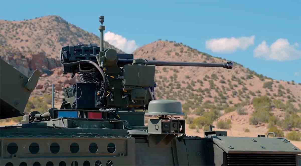 Leonardo unveils new laser-based air defense system mounted on the Stryker vehicle. X @LeonardoDRSnews