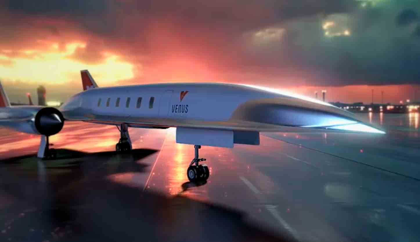 Hypersonic jet promises to revolutionize air travel with a flight from London to New York in just one hour. Instagram / @venusaero