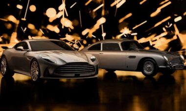 Aston Martin lança Goldfinger Edition do DB12 para comemorar 60 anos de James Bond