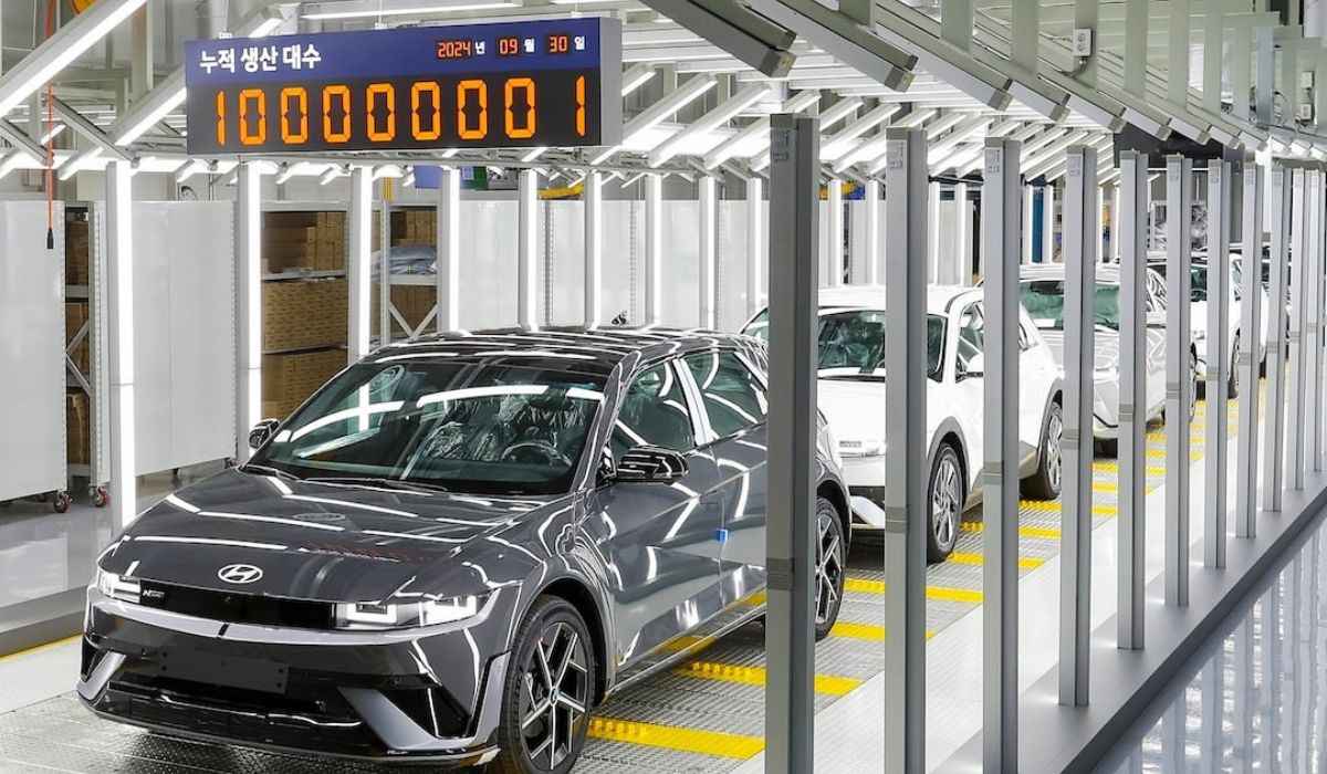 Hyundai feirer en historisk milepæl ved å nå 100 millioner produserte biler