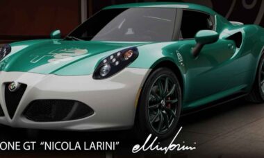 Alfa Romeo 4C retorna em edição especial e limitada com homenagem ao piloto Nicola Larini