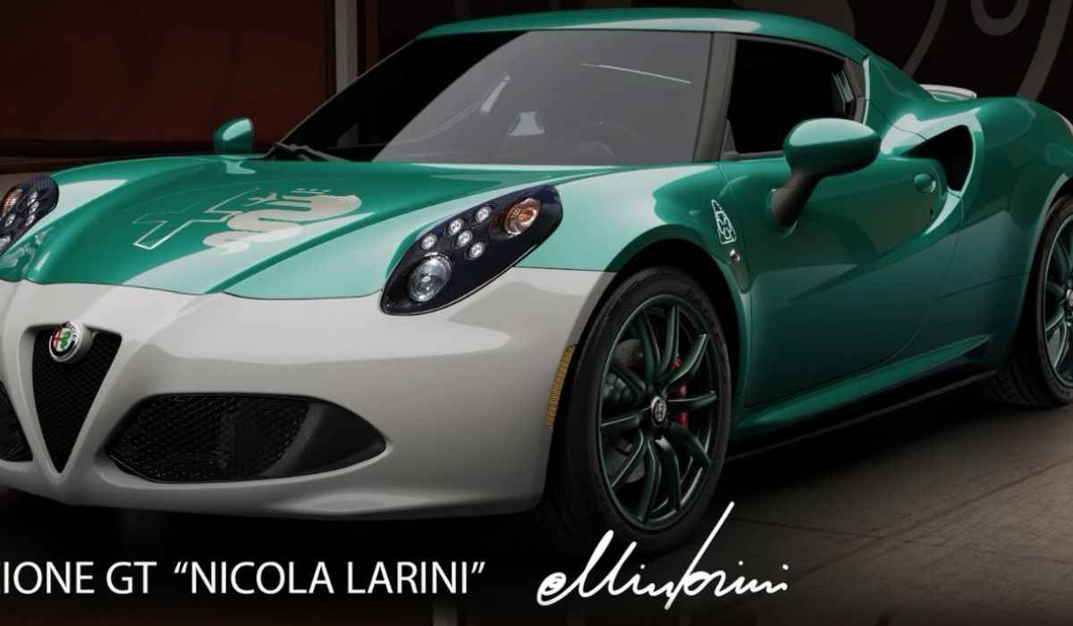 Alfa Romeo 4C returns in special limited edition honoring driver Nicola Larini