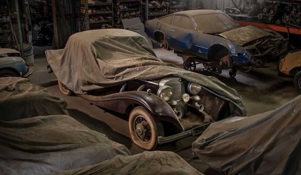 Junkyard auction in Los Angeles reveals iconic and rare cars from automotive history