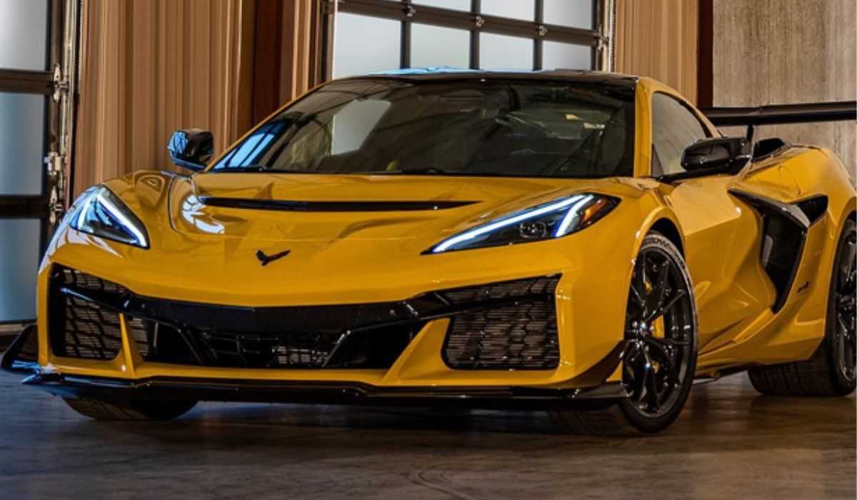 Chevrolet reveals a top speed of over 350 km/h in the Corvette ZR1 2025