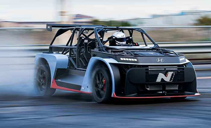 Hyundai RN24: Elektrischer Go-Kart, der verspricht, die Zukunft der sportlichen Kompaktwagen zu revolutionieren (Instagram @hyundai)