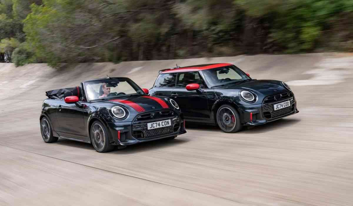 Mini Cooper JCW 2025 komt met 228 pk en een nieuw sportief design om de straten te veroveren