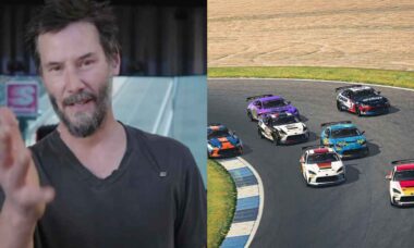 Keanu Reeves surpreende ao anunciar participação na Toyota GR86 Cup