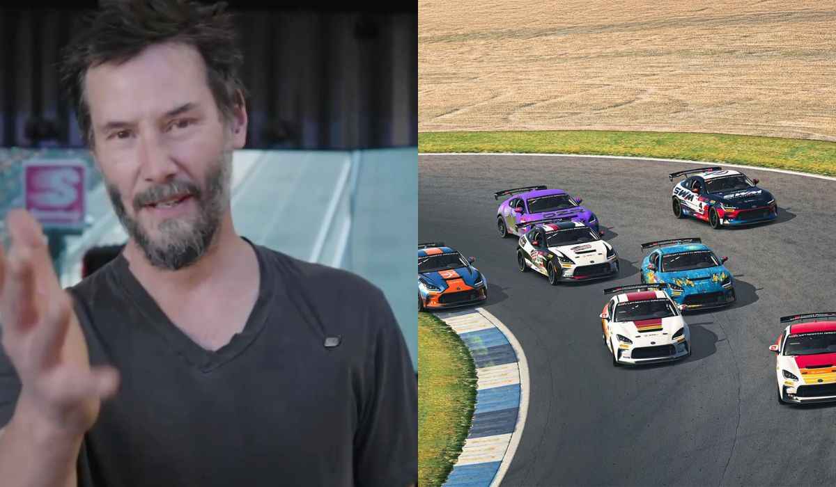 Keanu Reeves overrasker ved at annoncere sin deltagelse i Toyota GR86 Cup