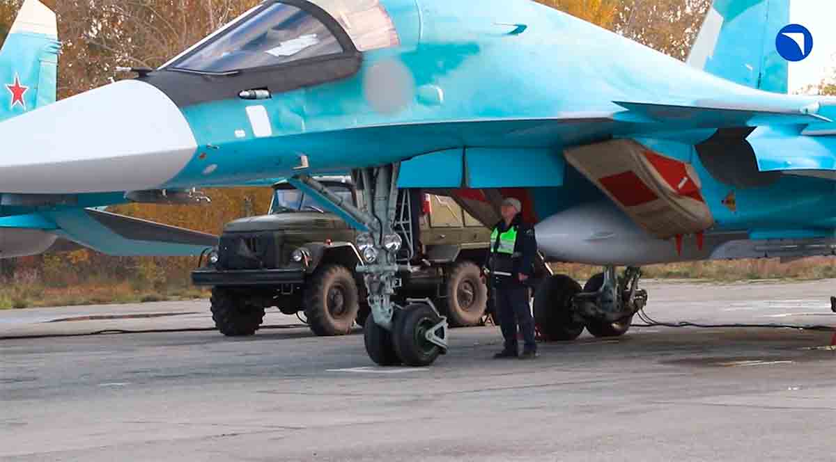 Rusia amplía su fuerza aérea con los temibles Su-34. Foto: Telegram @uac_ru