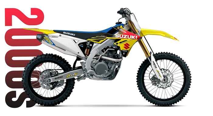 Suzuki fejrer 50 år med motocross med retro grafik kits, der genopliver klassikere fra tidligere årtier (Officiel hjemmeside - Suzuki)