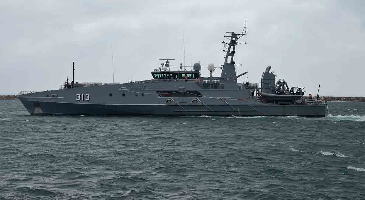 Kapal Patroli Cape Schanck. Foto: X @austal