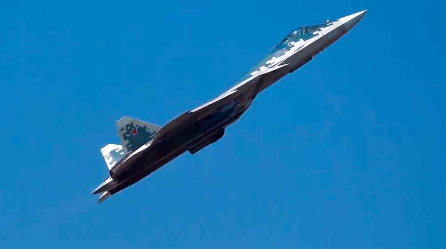 Sukhoi Su-57. Foto dan video: Telegram @wingsofwar