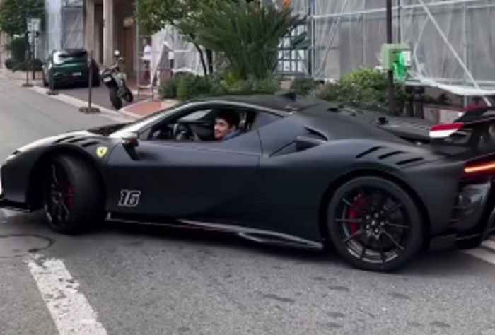 Charles Leclerc ganha Ferrari SF90 XX Stradale de US$ 835 milhões (Instagram @ferrariscuderiamontecarlo)