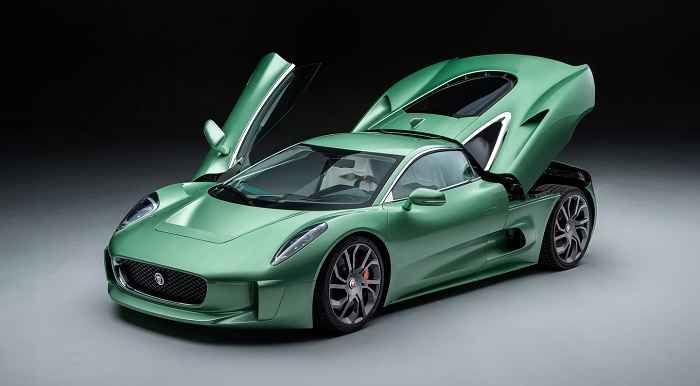 Jaguar C-X75, de superauto van James Bond, krijgt een straatlegale ...