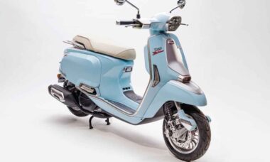 Lambretta J StarWave: scooter futurista e personalizável celebra os 60 anos do modelo clássico