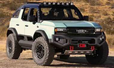 Toyota revela Land Cruiser ROX: SUV híbrido off-road com visual robusto e teto conversível