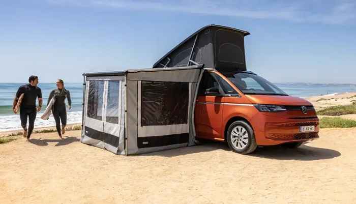 Volkswagen California 2025: ny luksuriøs hybrid motorhome ankommer med en pris fra 81.800 USD (Volkswagen)