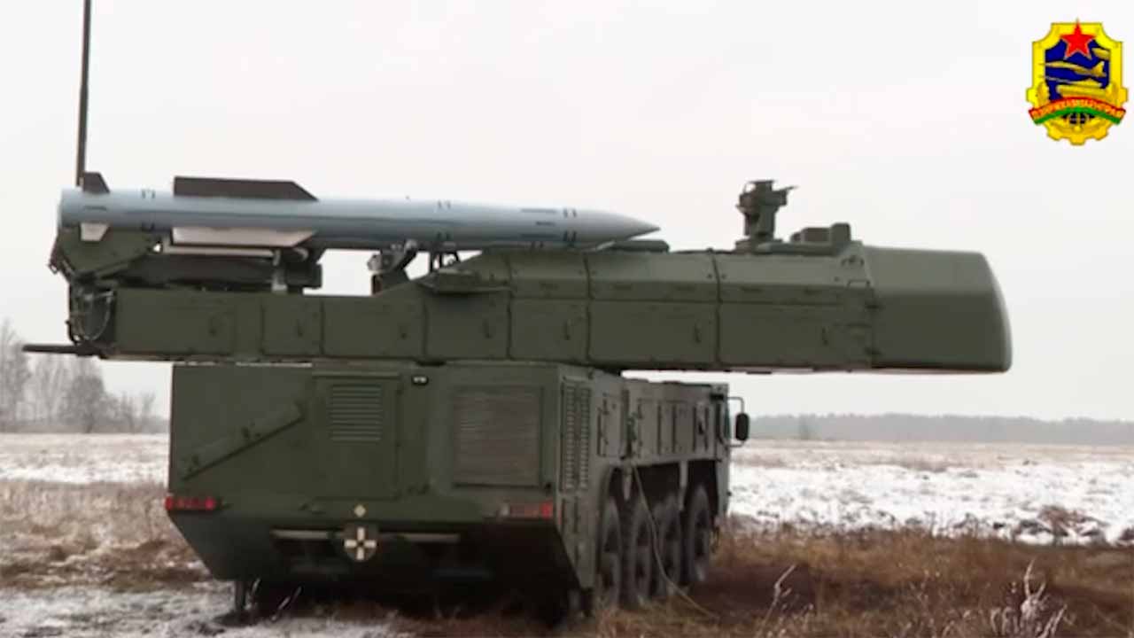 La Biélorussie termine les tests d'un missile antiaérien pour le système Buk-MB2. Photo : Telegram @vpkgovby