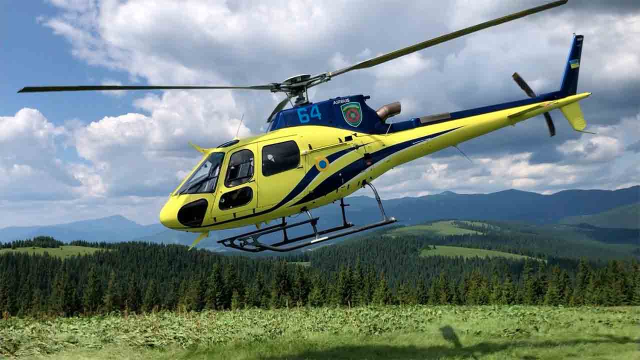 Airbus H-125 ukraińskiej Straży Granicznej