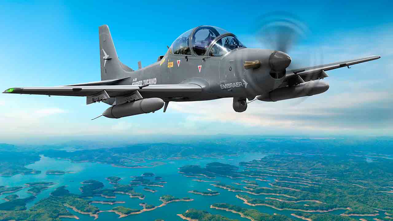 A-29 Super Tucano. Zdjęcie: Embraer