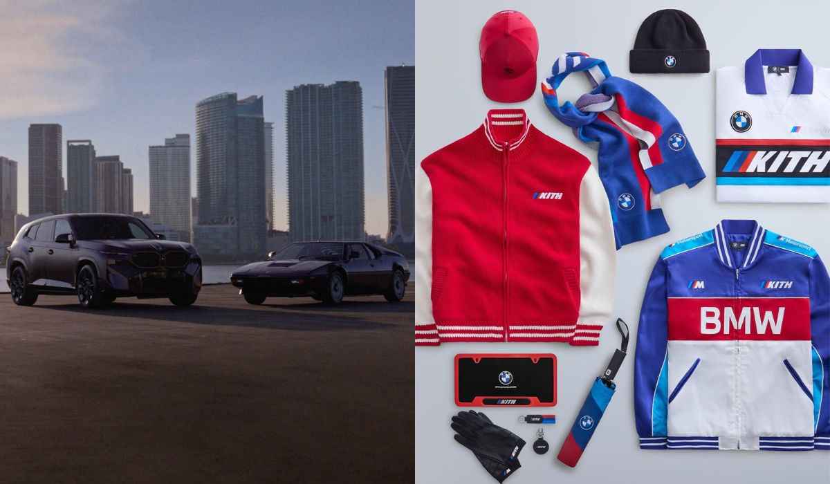 BMW et Kith lancent une édition limitée du SUV XM et une collection de vêtements exclusive dans une collaboration inédite