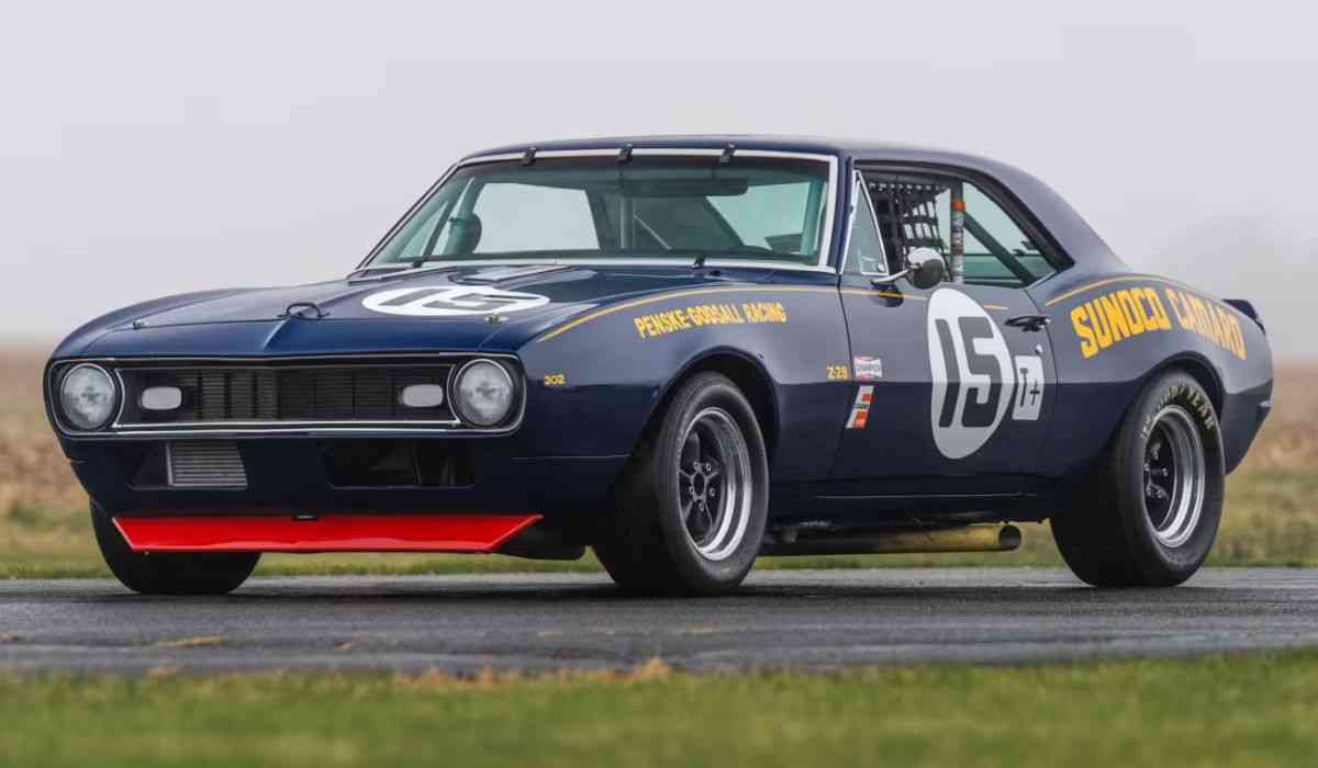 Camaro Penske-Donohue '67 Trans-Am: motorsportlegende gaat onder de hamer voor miljoenenbedrag