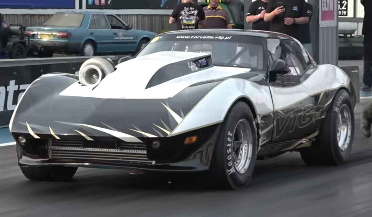 Corvette C3 med firehjulsdrift og 1900 hestekrefter setter rekorder