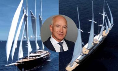 Jeff Bezos investe US$ 600 milhões em superiate e barco de apoio com heliponto para viagens exclusivas (Instagram @boatinternational - @jeffbezos)