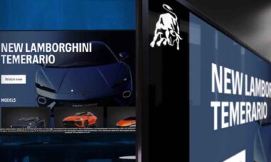 Lamborghini lança canal de streaming exclusiva para Smart TVs