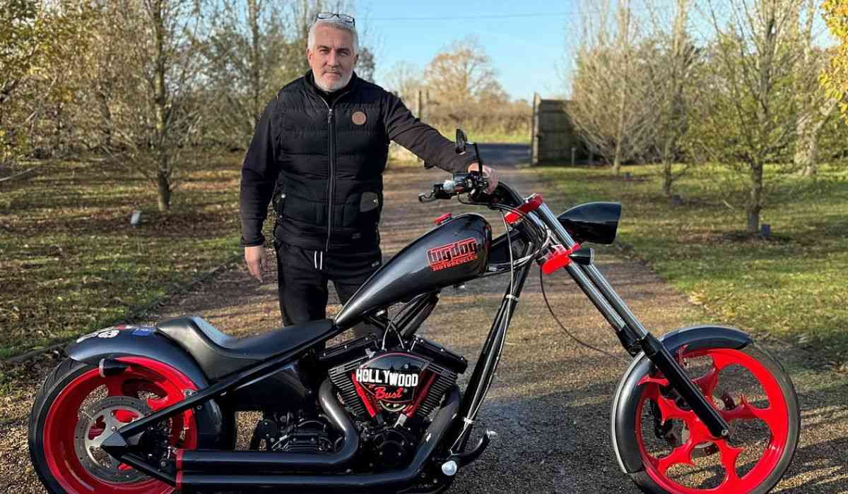 Moto customizada de jurado de “The Great British Bakeoff” vai a leilão – saiba o preço