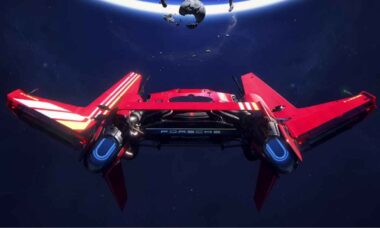 Porsche cria nave espacial futurista para novo jogo da Naughty Dog "Intergalactic: The Heretic Prophet"